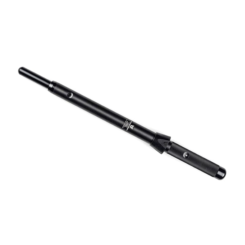 Expandable/Locking Riot Baton, 23"-36", Aluminum and Polycarbonate, Black, w/Holster