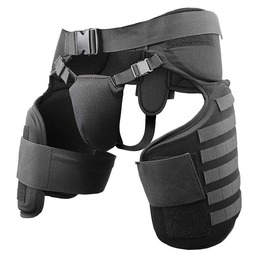Imperial™ Thigh/Groin Guards w/Molle System, Black