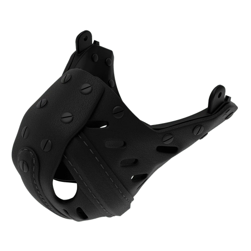 [DS-DFHLAM5-BK] DarkFighter Leather Agitation Muzzle