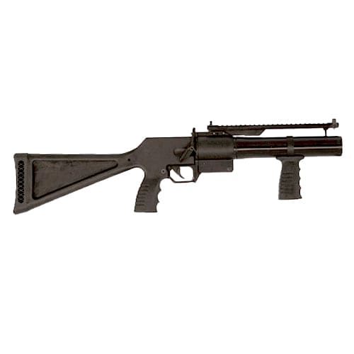 Penn Arms L-140 40mm Single Shot Launcher - Folding & Collapsible Stock with Quad-Rail