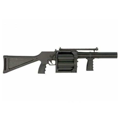 Penn Arms L-640 40mm Multi Shot Launcher - Collapsible Stock with Top Rail